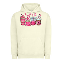 Pigment Pistachio breast cancer coffee cups Urban Hoodie - OliviaCreatesArt