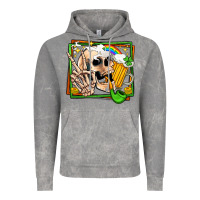 Cloud Rock st patricks day peace skull Vintage Hoodie - Jasminsmagicworld