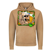 Vintage Camel st patricks day peace skull Vintage Hoodie - Jasminsmagicworld