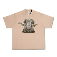 Burro rambouillet sheep head Urban Heavy Tee - LillyAllenDesigns