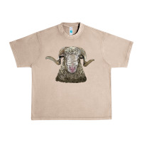 Rambouillet Sheep Head Urban Heavy Tee | Teevron