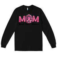 Black Breast Cancer warrior mom Long Sleeve Tee - NancyCooperArtShop