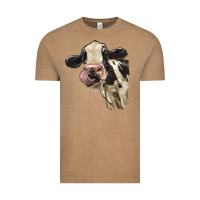 Vintage Coffee Cute Holstein Heifer Vintage Tee - LillyAllenDesigns