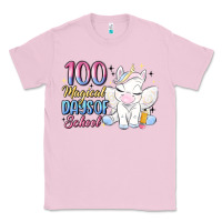 Bubblegum Pink 100 magical days of school Classic Tee - MaliasSmallBusiness
