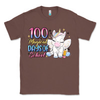 Chestnut 100 magical days of school Classic Tee - MaliasSmallBusiness