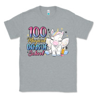 Heather Grey 100 magical days of school Classic Tee - MaliasSmallBusiness