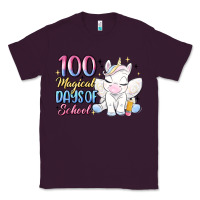Plum 100 magical days of school Classic Tee - MaliasSmallBusiness