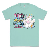 Seafoam 100 magical days of school Classic Tee - MaliasSmallBusiness