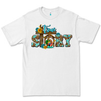 White true story jesus and mary wıth god Premium Tee - AdoDesignShop