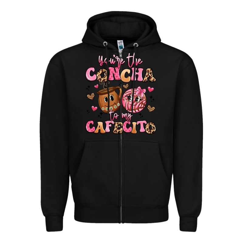 You're The Concha To My Cafecito Zipper Hoodie by Artiststas | Teevron