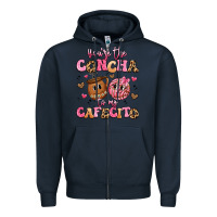 Navy you're the concha to my cafecito Zipper Hoodie - Artiststas