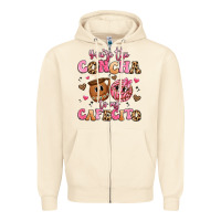 Sandshell you're the concha to my cafecito Zipper Hoodie - Artiststas