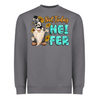 Storm not today heifer cow gnome Heavyweight Sweatshirt - MaliasSmallBusiness