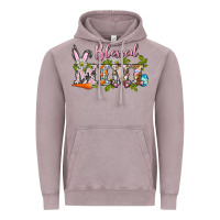 Vintage Zinc blessed mini easter Vintage Hoodie - BarkalooDesign