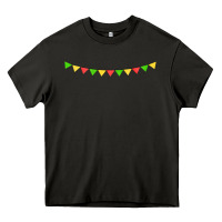 Asphalt mexican flags Heavy Core Tee - FaDigitalArtStudio