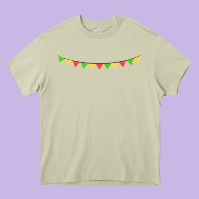Mexican Flags Heavy Core Tee Designed By Fadigitalartstudio