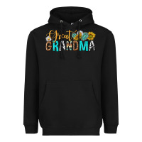 Black Western Great Grandma Heavyweight Hoodie - texasbilliewilder