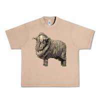Burro merino wool sheep Urban Heavy Tee - LillyAllenDesigns