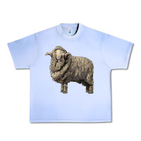 Grape Ice merino wool sheep Urban Heavy Tee - LillyAllenDesigns