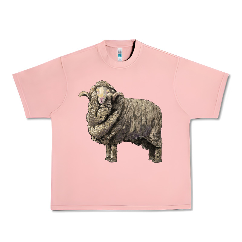 Merino Wool Sheep Urban Heavy Tee by LillyAllenDesigns | Teevron