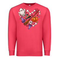 Cardinal Love Halloween Premium Sweatshirt - NancyCooperArtShop