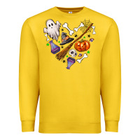 Lemon Love Halloween Premium Sweatshirt - NancyCooperArtShop
