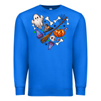 True Royal Love Halloween Premium Sweatshirt - NancyCooperArtShop