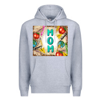 Heather Grey teacher mom mother's day Premium Hoodie - TumblerDesignByShophia
