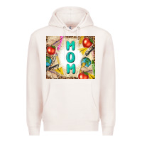 Pale Pink teacher mom mother's day Premium Hoodie - TumblerDesignByShophia