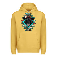 Antique Gold black angus cowhide aztec Premium Hoodie - JahusDesignShop