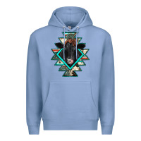Colony Blue black angus cowhide aztec Premium Hoodie - JahusDesignShop