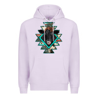 Lilac black angus cowhide aztec Premium Hoodie - JahusDesignShop