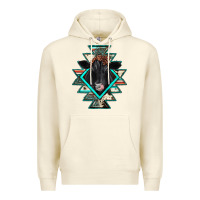 Sandshell black angus cowhide aztec Premium Hoodie - JahusDesignShop