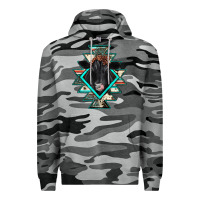 Slate Camo black angus cowhide aztec Premium Hoodie - JahusDesignShop