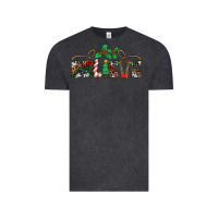 Vintage Black believe santa claus christmas Vintage Tee - Jasminsmagicworld