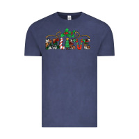 Vintage Denim believe santa claus christmas Vintage Tee - Jasminsmagicworld