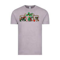 Vintage Zinc believe santa claus christmas Vintage Tee - Jasminsmagicworld