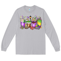 Moon Dust mardi gras coffee cups Long Sleeve Tee - MaliasSmallBusiness