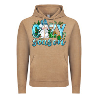 Vintage Coffee cozy season winter christmas Vintage Hoodie - NancyCooperArtShop
