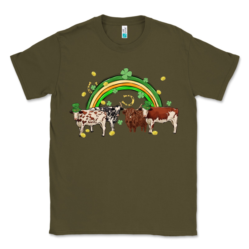 Cow St Patrick Days Classic Tee by MaliasSmallBusiness | Teevron
