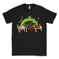 Black cow st patrick days Classic Tee - MaliasSmallBusiness