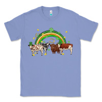 Colony Blue cow st patrick days Classic Tee - MaliasSmallBusiness