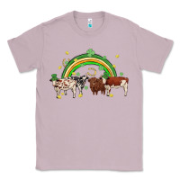 Lilac cow st patrick days Classic Tee - MaliasSmallBusiness