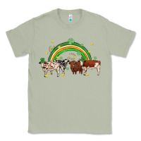 Matcha cow st patrick days Classic Tee - MaliasSmallBusiness