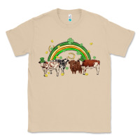 Mushroom cow st patrick days Classic Tee - MaliasSmallBusiness