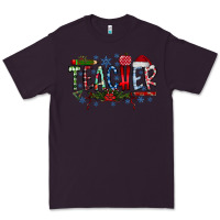 Plum teacher christmas Premium Tee - RacoonDesign
