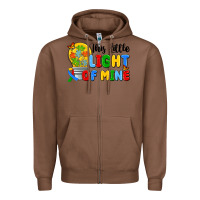 Chestnut this little light of mine Zipper Hoodie - Artiststas