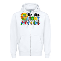 White this little light of mine Zipper Hoodie - Artiststas