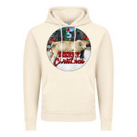 Vintage Artic Merry Christmas Charolais Bull Vintage Hoodie - RanaPortraitStore