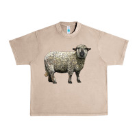 French Oak hampshire sheep Urban Heavy Tee - LillyAllenDesigns